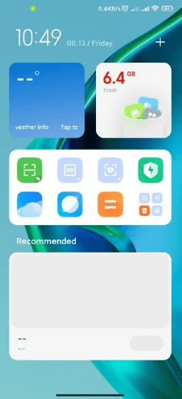 Xiaomi тестирует iOS-подобные виджеты для MIUI