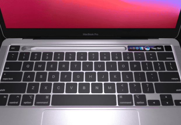 Концепция Apple MacBook Pro заменит сенсорную панель на док-станцию ​​Pencil