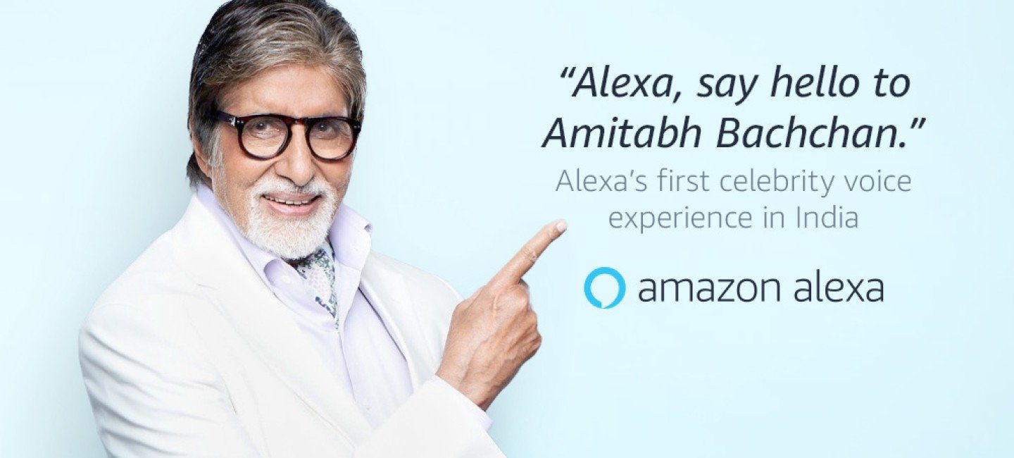 Amazon Alexa теперь предлагает голос Амитабха Баччана в Индии