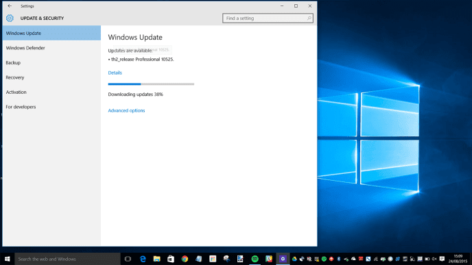 Как отменить обновление Windows 10, если оно зависает