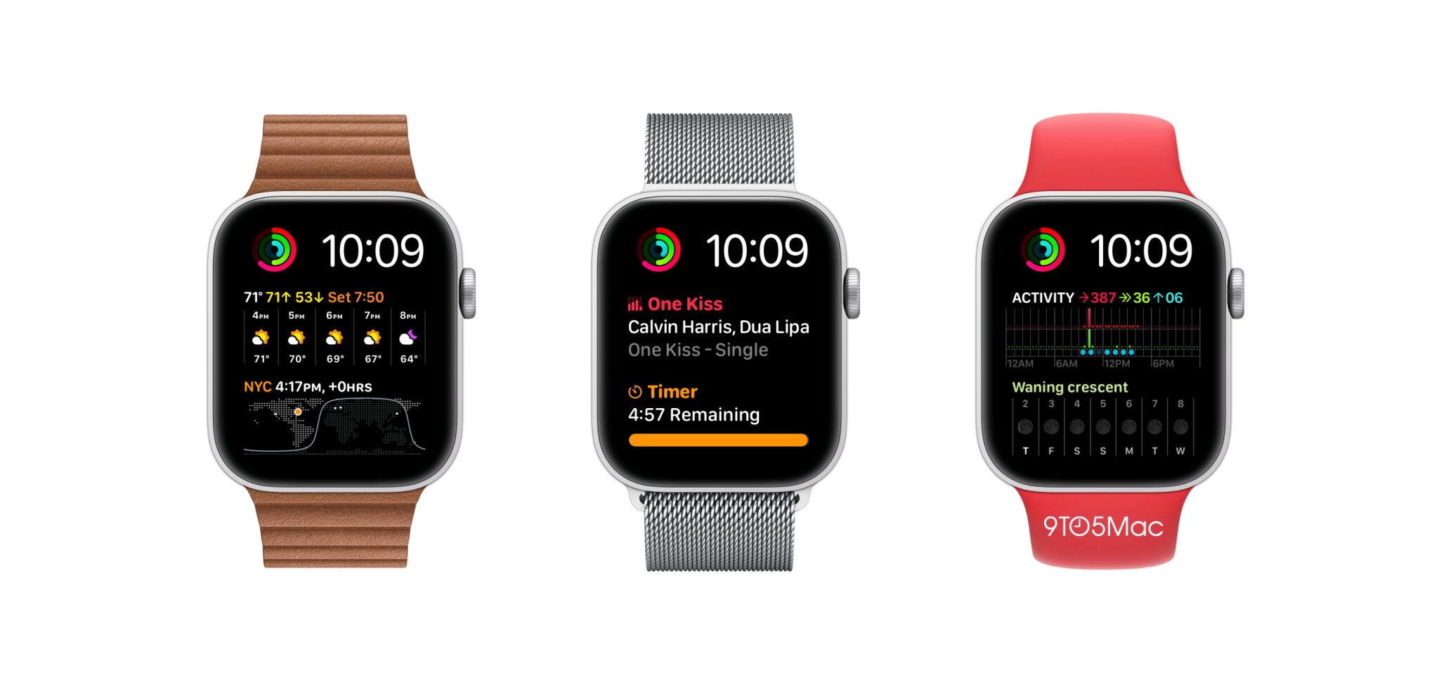 В Сеть попали размеры дисплеев Apple Watch и их внешний вид с помощью этих макетов