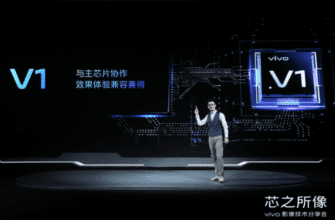 Vivo V1 официально запущен как первый ISP-чип собственной разработки компании