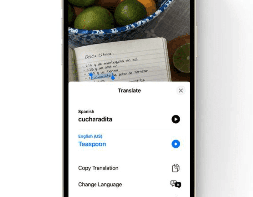 iOS 15: как переводить текст в фотографиях