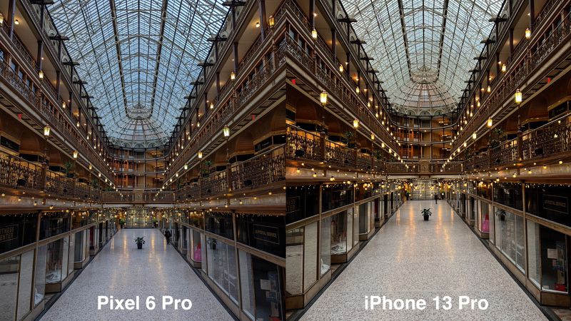 Сравнение камер: iPhone 13 Pro Max и Pixel 6 Pro
