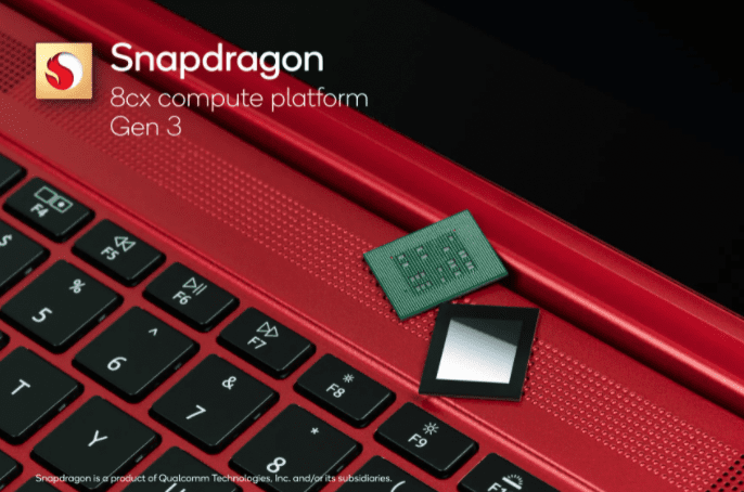 Qualcomm Snapdragon 8cx Gen 3 анонсирован для следующего поколения Windows на устройствах ARM