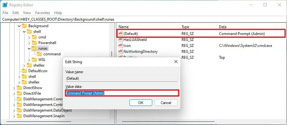 Как открыть командную строку от имени администратора из проводника в Windows 11