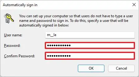 Как убрать пароль при входе в Windows 11