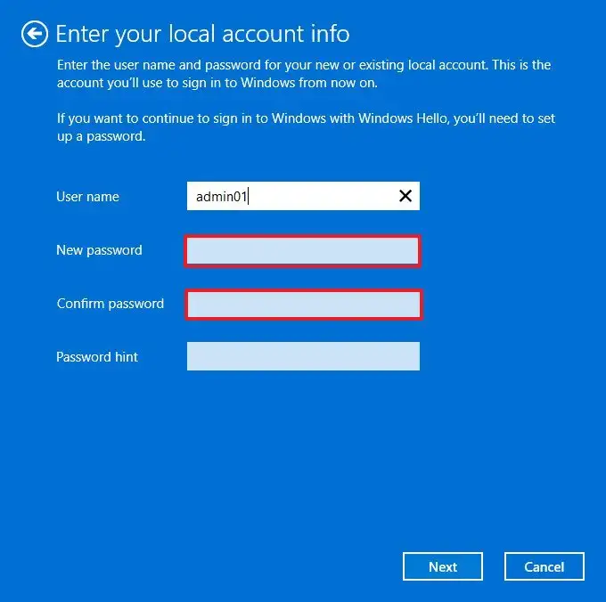 Как отключить пароль при входе в Windows 11