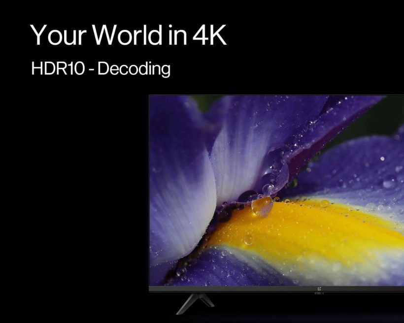 Компания OnePlus представила недорогой 4К телевизор на базе Android TV 11