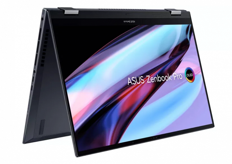 Компания Asus выпустила ноутбук ZenBook Pro 15 Flip OLED с Core i7-12700H