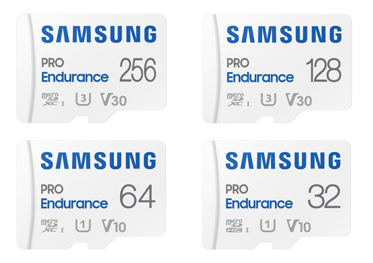 Компания Samsung представила карты памяти PRO Endurance microSD с повышенной надёжностью