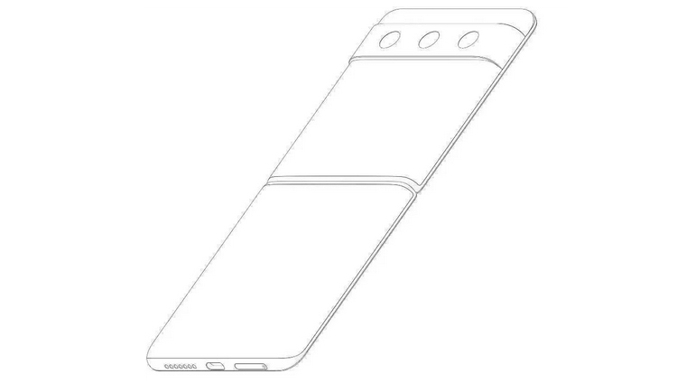 Компания Xiaomi в Китае запатентовала смартфон-раскладушку в стиле Samsung Galaxy Z Flip 3