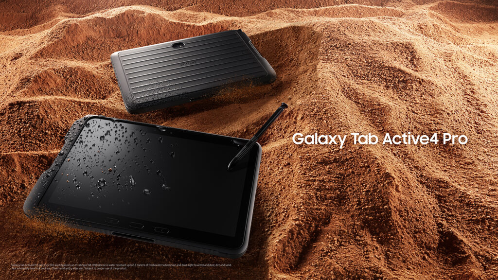 Samsung представила защищенный планшет Samsung Galaxy Tab Active4 Pro