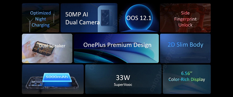 OnePlus начала продажи дешевого смартфона Nord N20 SE с Helio G35 и АКБ на 5000 мАч