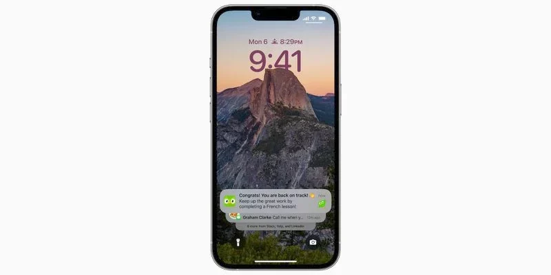 iOS 16: как скрыть уведомления на экране блокировки iPhone