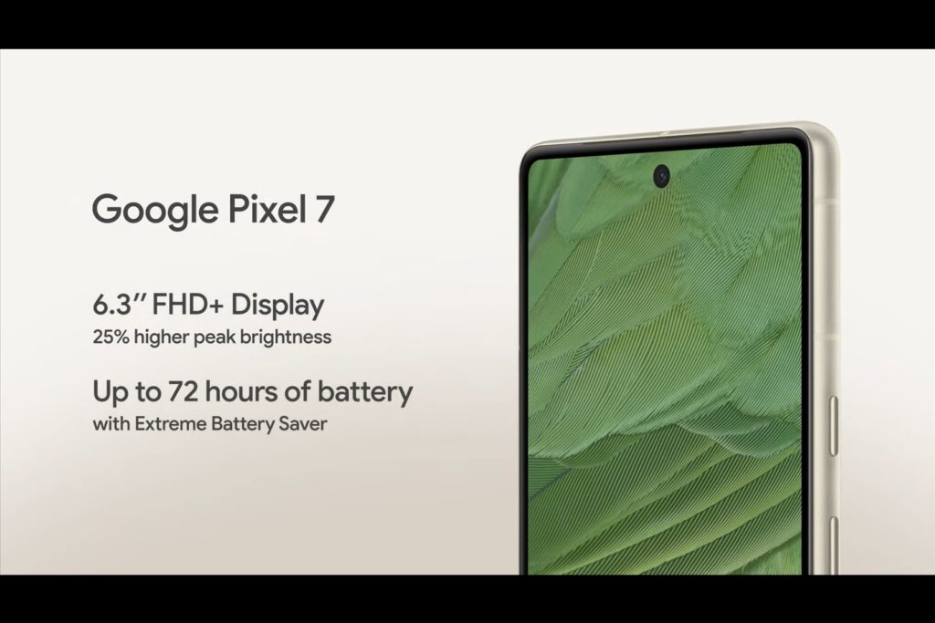 Компания Google представила новые смартфоны Google Pixel 7 и Pixel 7 Pro
