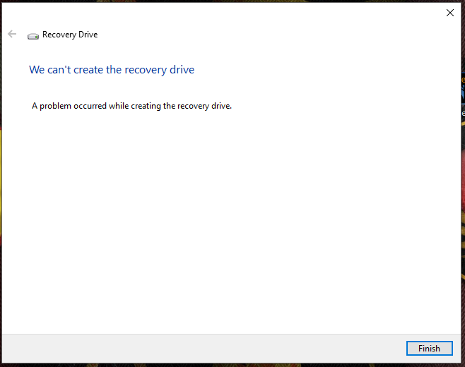Диск восстановления Windows 10: подробное руководство