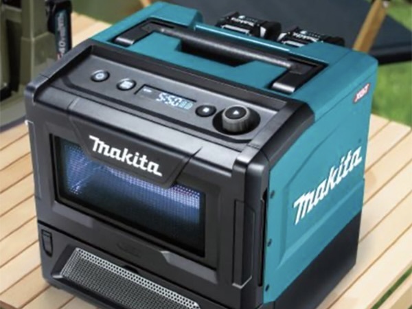 Компания Makita выпустила аккумуляторную портативную «микроволновку»