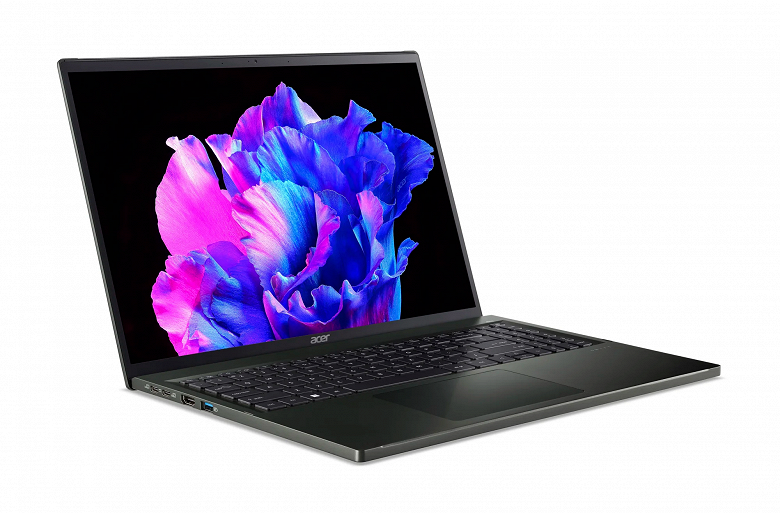 Acer представила новый ноутбук Swift Edge на базе Ryzen 7040U