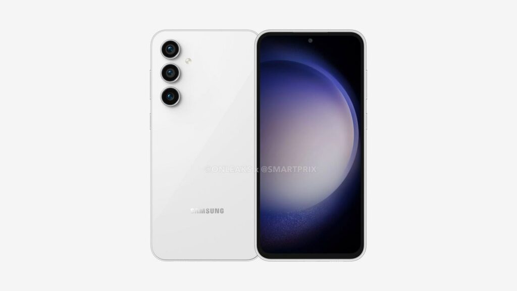 Представлены первые рендеры смартфона Samsung Galaxy S23 FE