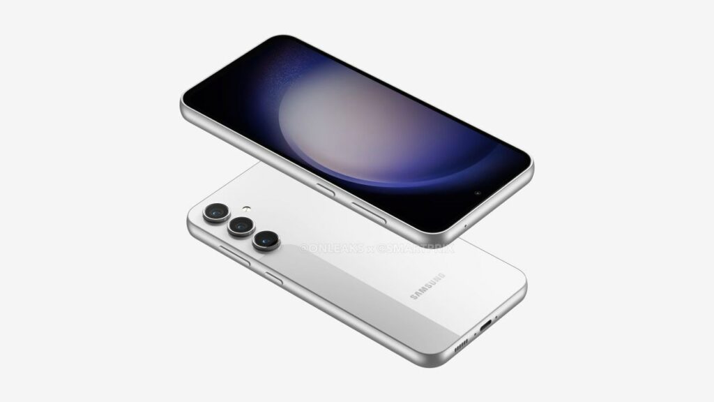 Представлены первые рендеры смартфона Samsung Galaxy S23 FE
