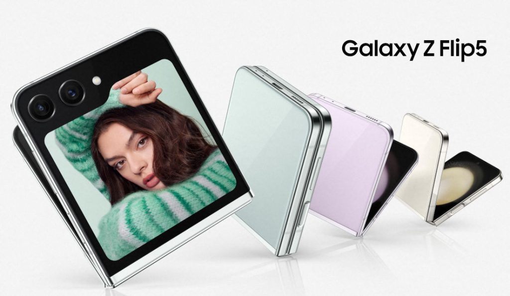 Новый Samsung Galaxy Flip 5 получил увеличенный внешний дисплей