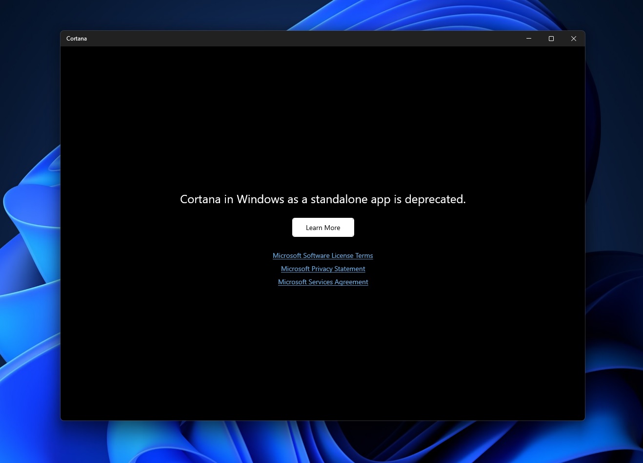 Windows Latest: Microsoft удалила поддержку ассистента Cortana из Windows 11