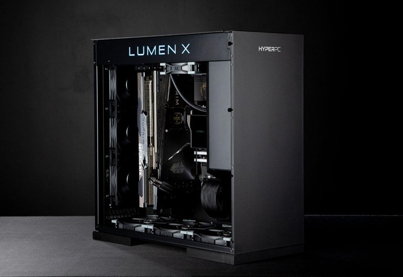 Компания HYPERPC представила премиальный игровой компьютер LUMEN X