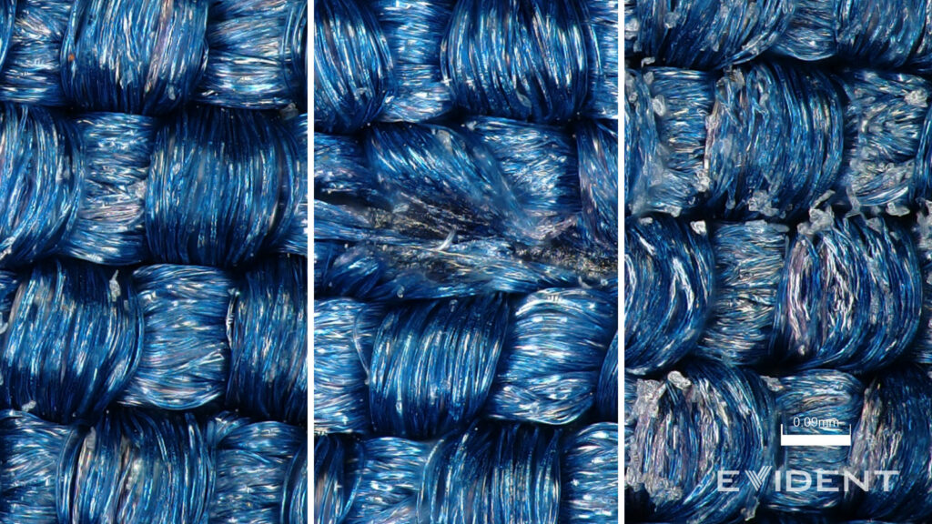 Специалисты iFixit по микроскопом детально изучили волокна новых чехлов Apple FineWoven