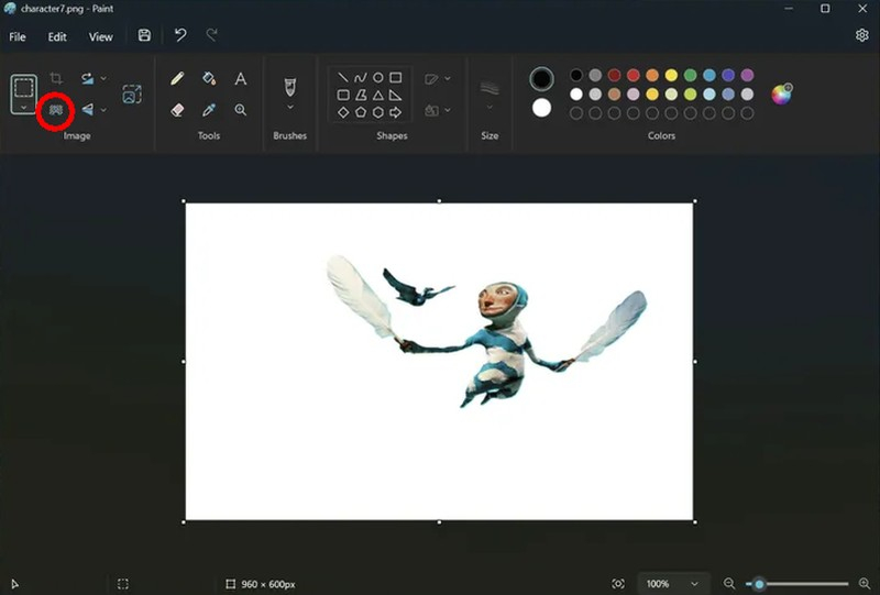 Microsoft Paint теперь умеет удалять фон изображения одним кликом мыши