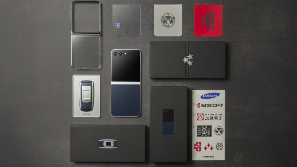 Samsung представила лимитированную раскладушку Galaxy Z Flip5 в ретро-дизайне
