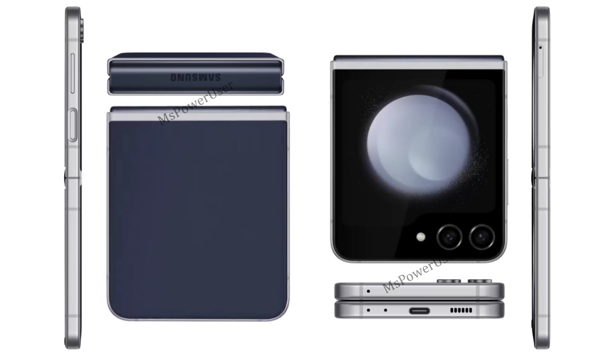 В Сети появились изображения складного смартфона Samsung Galaxy Z Flip5 Retro Edition