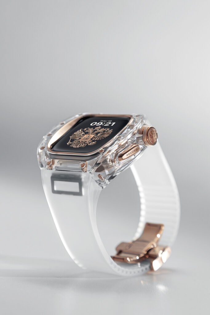 Caviar запустила патриотический чехол для умных часов Apple Watch с гербом РФ