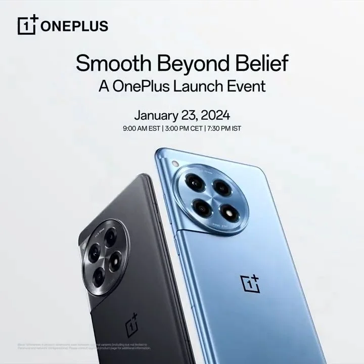 OnePlus официально анонсировала дебют новых OnePlus 12R и OnePlus 12