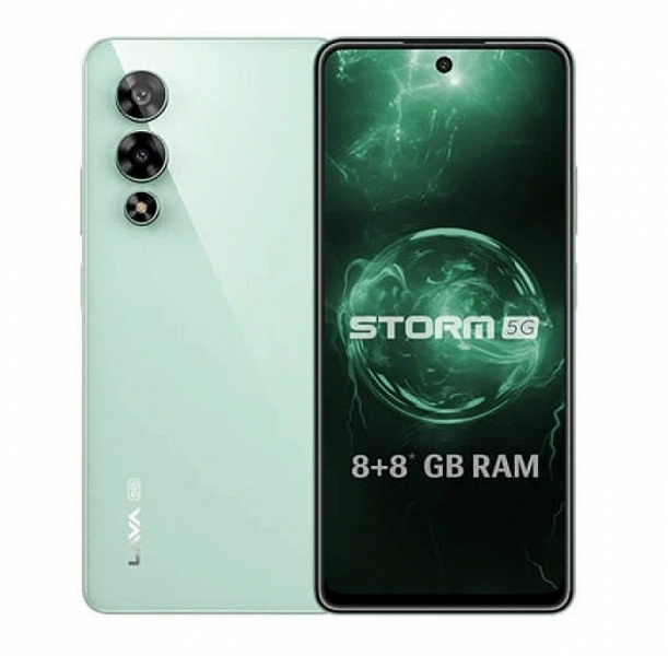 В Индии официально дебютировал бюджетный смартфон Lava Storm 5G