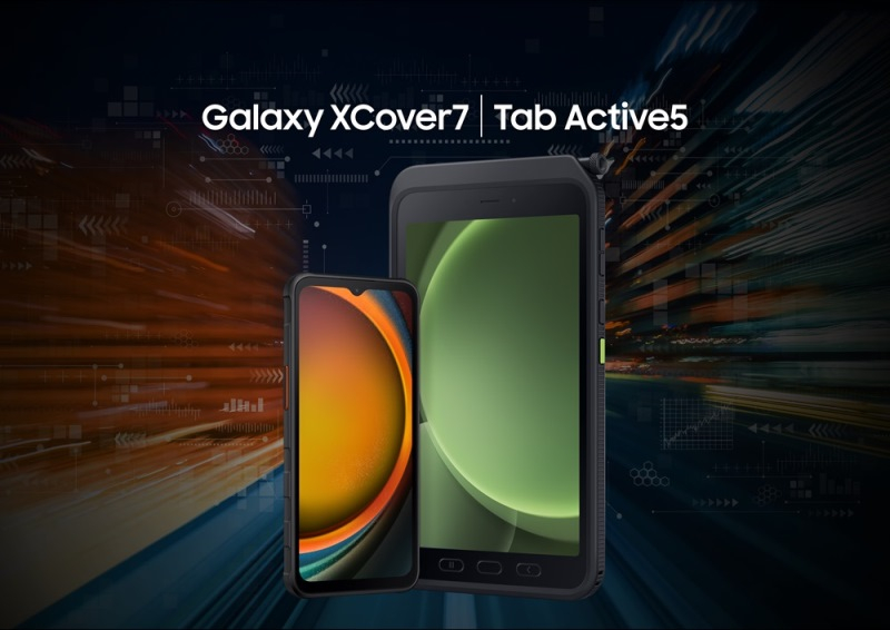 Официально представлены защищенные смартфон Samsung Galaxy XCover7 и планшет Tab Active5
