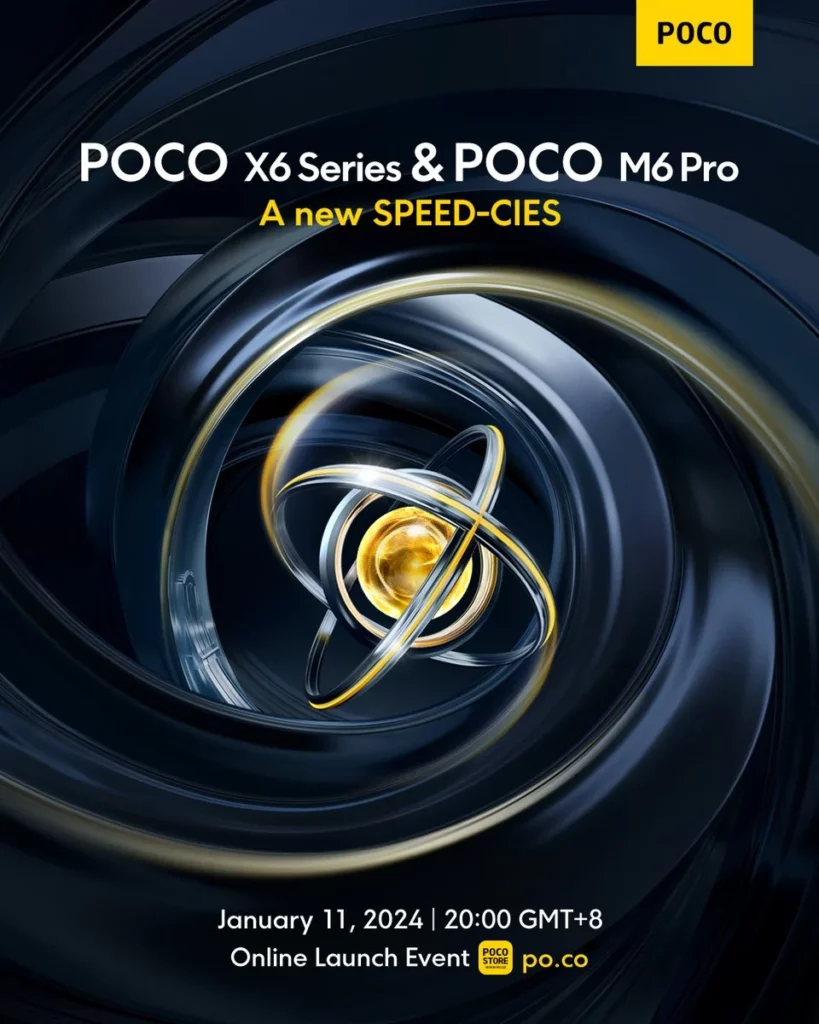 Смартфон Poco M6 Pro с 4G дебютирует в Индии 11 января