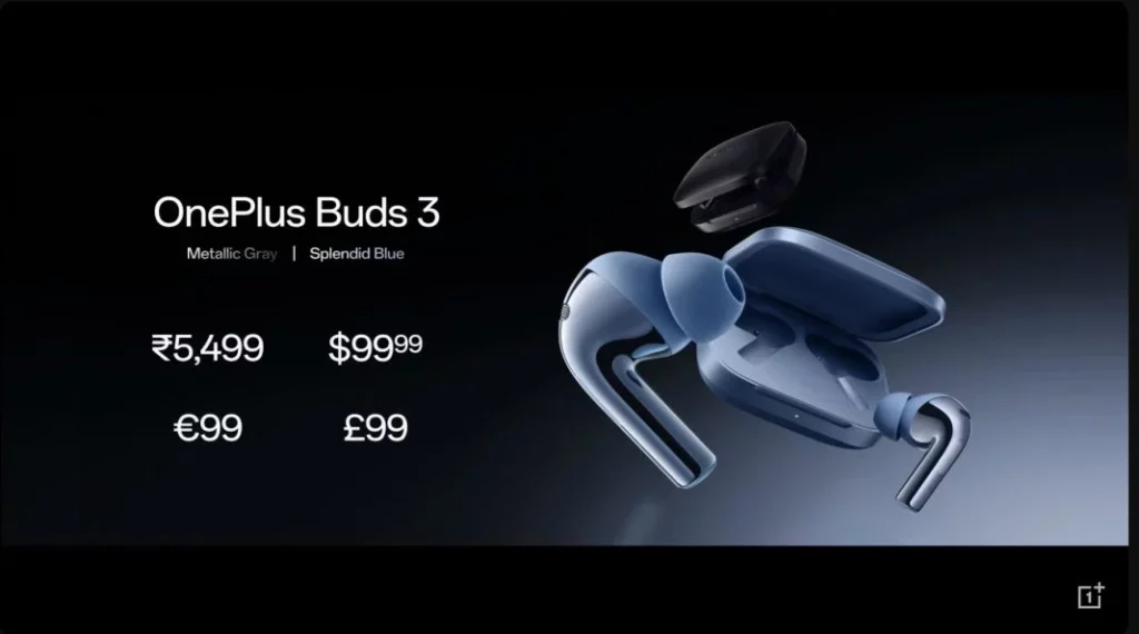 Представлены наушники OnePlus Buds 3 с активным шумоподавлением за почти 9 тыс. рублей