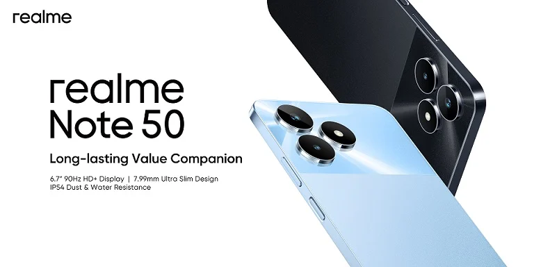 Первым смартфоном Realme под брендом Note стал ультрабюджетный Realme Note 50