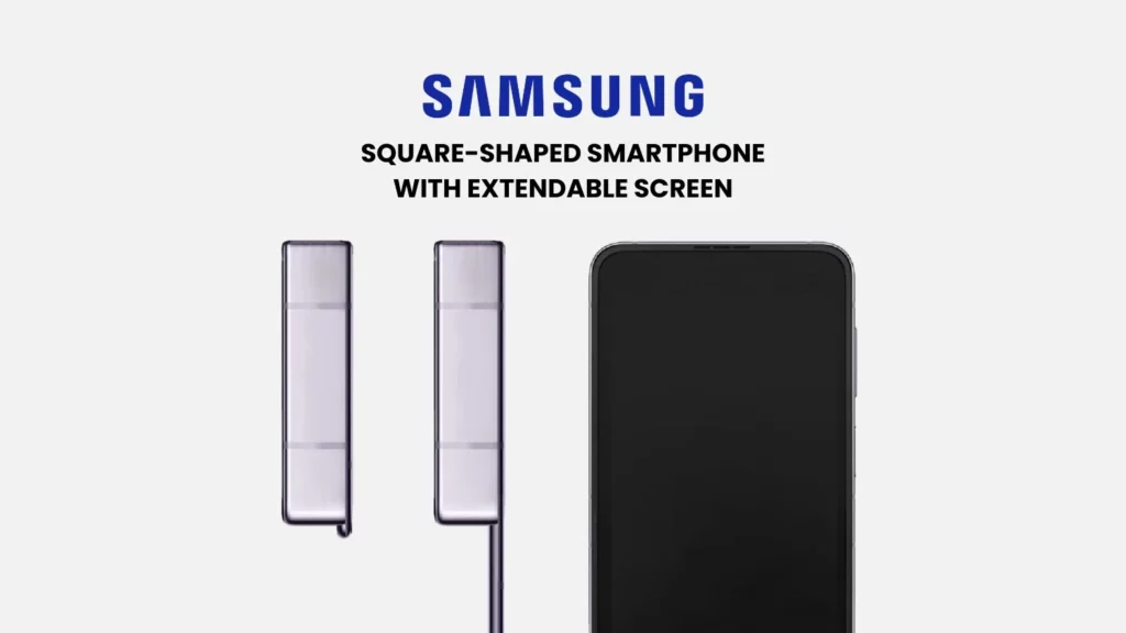 Компания Samsung запатентовала смартфон с выдвижным экраном