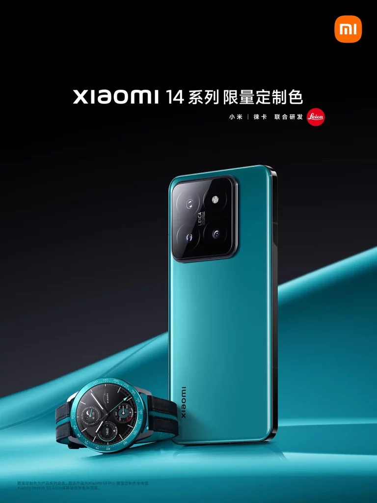 Xiaomi 14 и 14 Pro в цветах электромобиля SU7 стали доступны для предзаказа по обычной цене