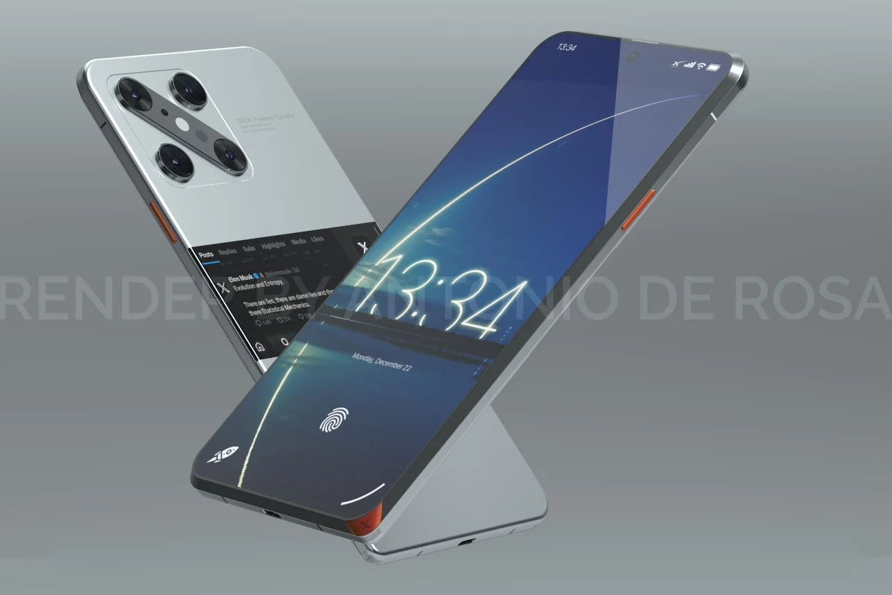 Дизайнер Де Роса создал и презентовал концепт смартфона Илона Маска Object-X