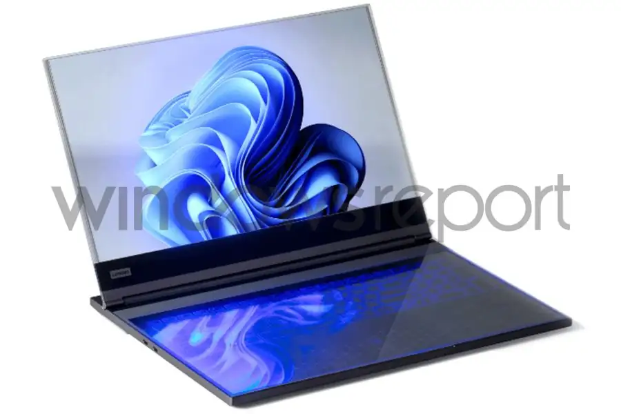 Lenovo на MWC представит ноутбук с прозрачным экраном