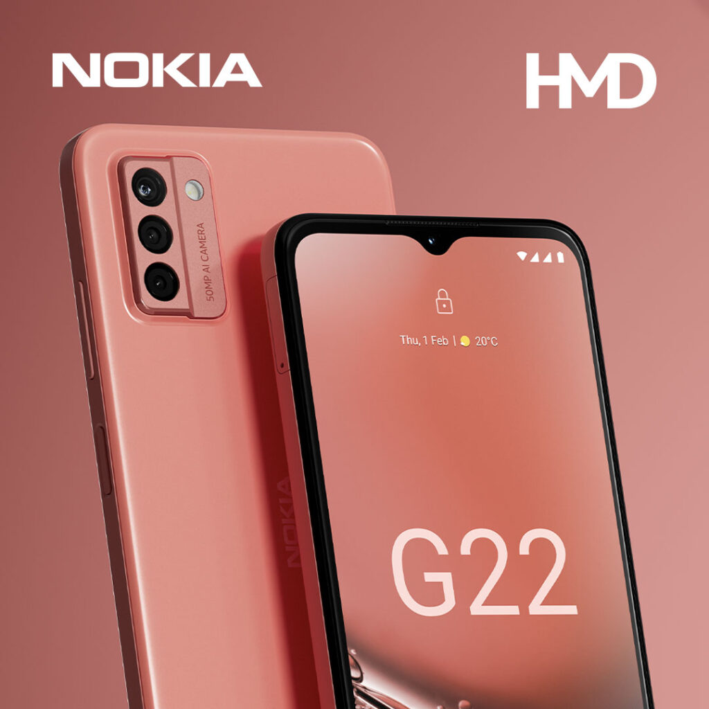 Компания HMD представила смартфон Nokia G22 в цвете 2024 года