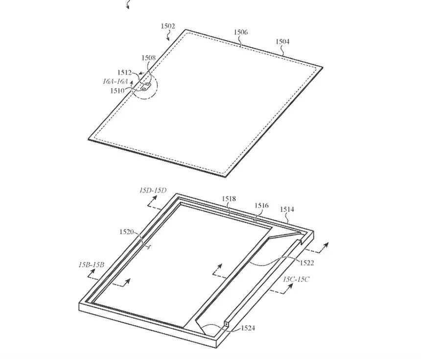 Apple запатентовала MacBook из стекла