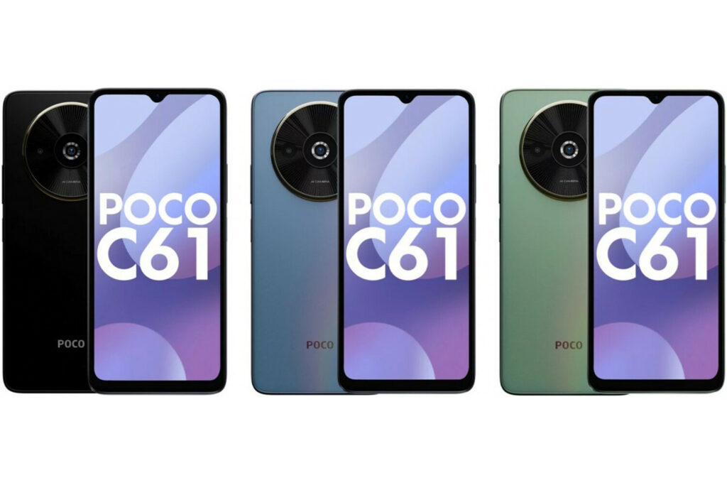 Состоялась презентация смартфона Poco C61 с дизайном флагманского Xiaomi