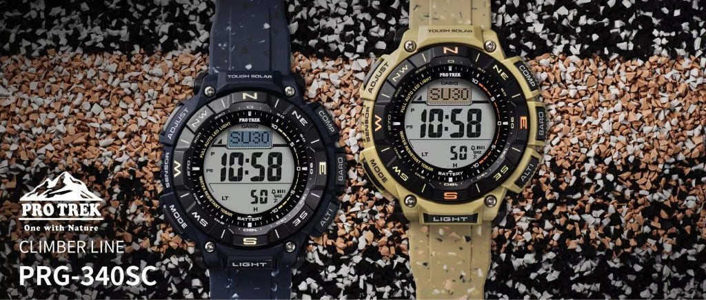 Casio представила новые часы серии Pro Trek