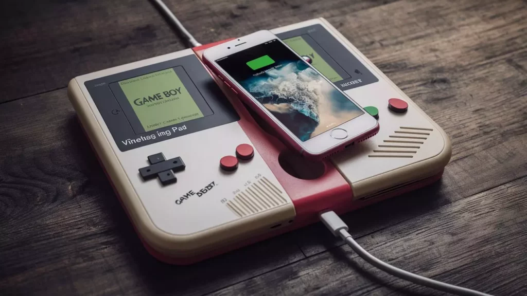 Elago сделала беспроводную зарядку в виде Game Boy для iPhone на базе MagSafe
