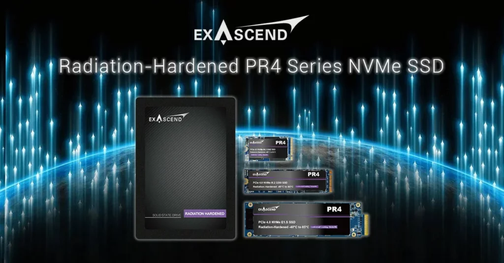 Exascend разработала и представила защищенные от радиации SSD-накопители до 16 ТБ