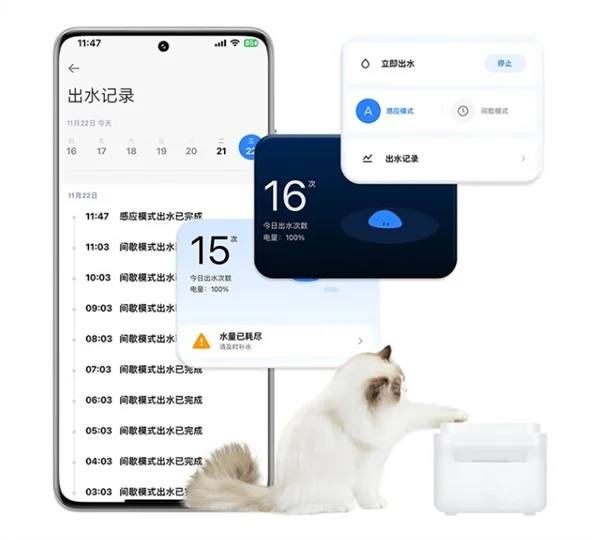 Xiaomi выпустила умный беспроводной дозатор MIJIA для животных за 3 тыс. рублей